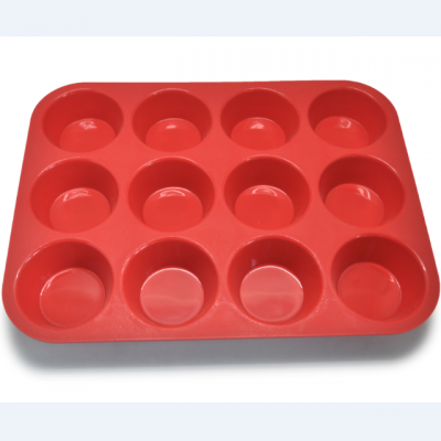 12  cavity Silicone Muffin pans & Cup cake Baking Pan Silicon Bakeware pans