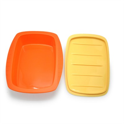 Hot selling food grade silicone lunch box