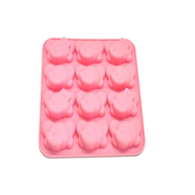 Hot selling special shape 16 holes food grade ice mold silicone