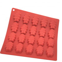 Christmas 20 piece holes food grade silicone ice cream mold