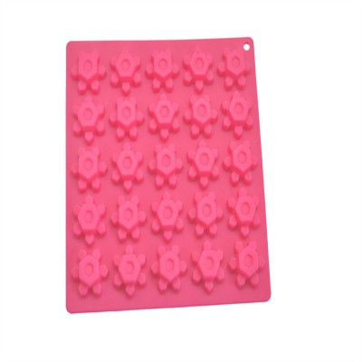 Wholesale flower shape 25 holes food grade custom silicone ice cube tray