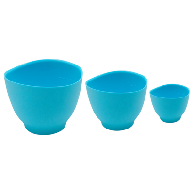 Eco-Friendly Multifunction Silicone Mixing Bowl Facial Mask Bowl  Flexible Silicone Salad Bowl