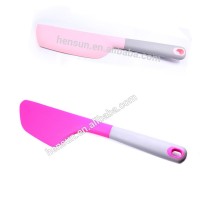 Heat resistant kitchen baking pastry spatulas utensils food grade cooking silicone spatula pink